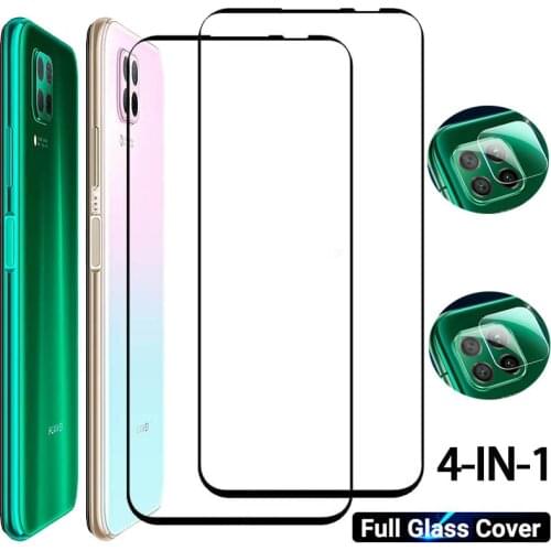 Tempered Glass for Huawei P40 lite Safety Film P40lite Screen Protector Huawei P 40 lite P30 Glasses P40 LITE E Huawei- P-40