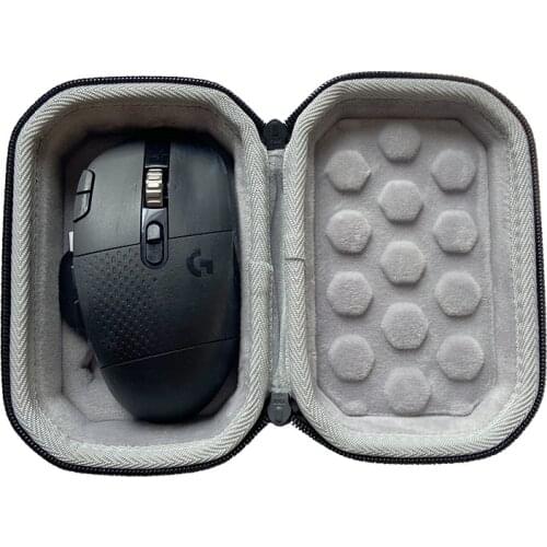 Protection Portable Hard Shell Bag Cover for Logitech G604 Wireless Gaming Mouse Storage Box