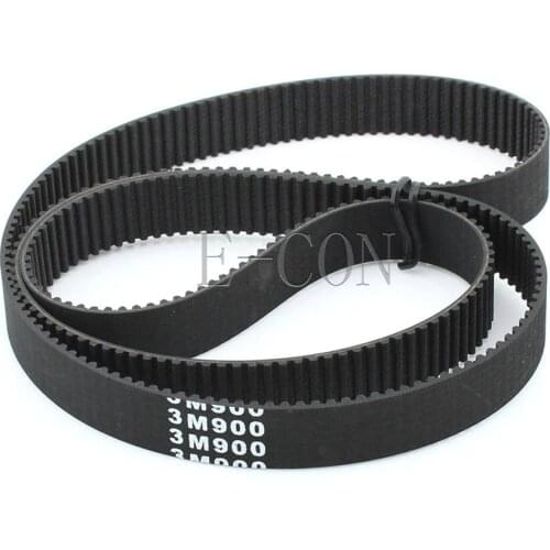 1pcs/5pcs 900-3M HTD Timing Belt 300 Teeth Cogged Rubber Geared Closed Loop 10mm/15mm Wide