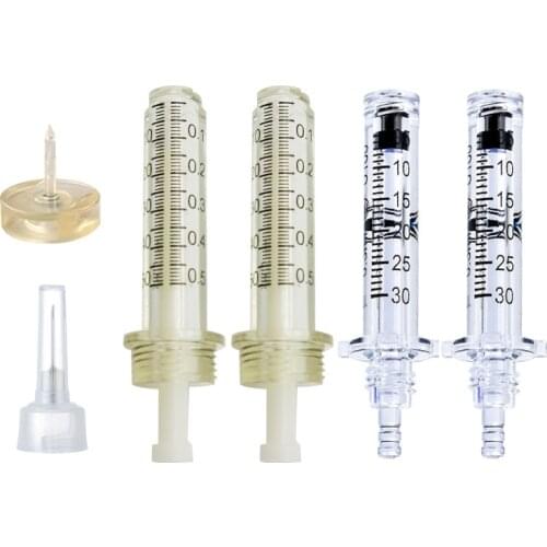 1PCS Anti Wrinkle Lifting Lip Face Beauty Injector Syringe Ampoule Head And Needle For Hyaluron Acid Pen Mesotherapy Gun