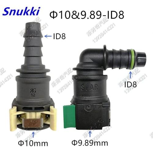 10mm ID8 auto Fuel line quick connector buckle button for Peugeot and Citroen 5 pcs a lot