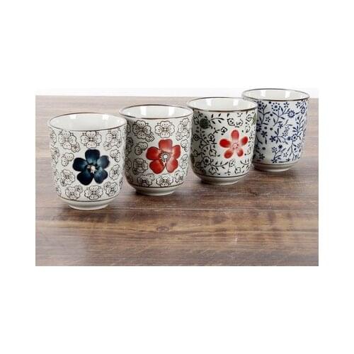 200ml Traditional Chinese Style Handpainted Ceramic Teacup China Porcelain Small and Large Coffee Tea Cups