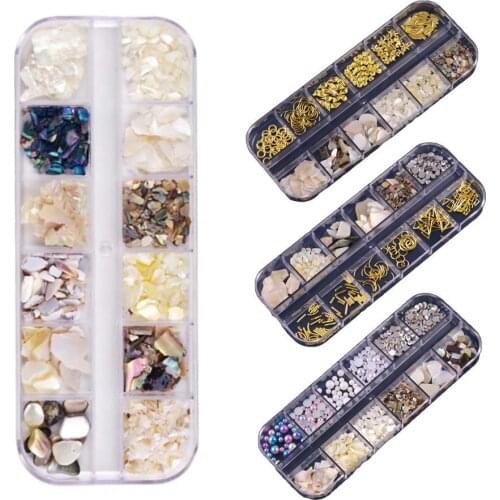 70% Hot Sale Nail Sequins Irregular Shells Beautiful Manicure Decor Beauty Nail Art Decal for Women