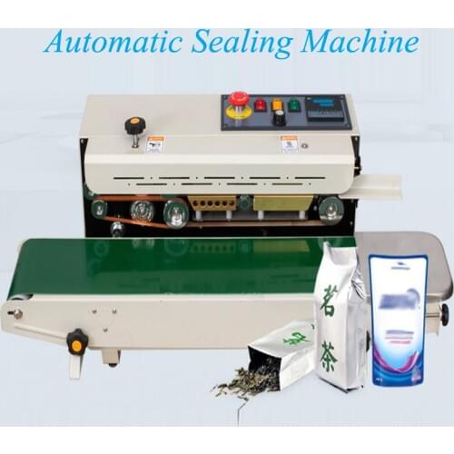 Automatic Film Sealing Machine Plastic Bag Foil Bag Packaging Machine FR-900C