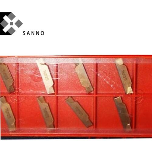 Free shipping! Cutting carbide turning tools parting turning N123H2-0400-0002-GF 1125 cnc carbide parting & grooving inserts