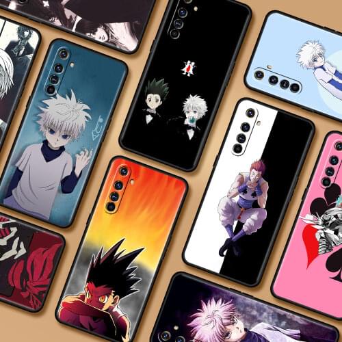 Anime Hunters X Hunter Case For Realme 6 8 7 C3 C21 7 XT 5 C11 7i C15 X50 X7 Pro X20 V15 5G GT Neo C25 Phone Shell Back Cover