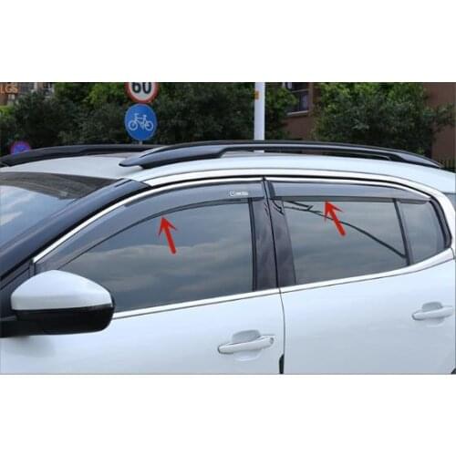 For Citroen C5 AIRCROSS 2017-2019 quality acrylic material Car window rain eyebrow Rain shield Rainproof decoration Car styling