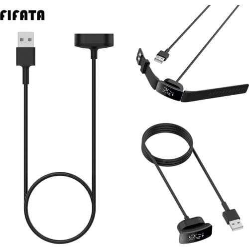 FIFATA 100cm USB Fast Charging Cable Charging Dock Power Cable Charge Data Cord For Fitbit Inspire/Inspire HR Band Accessories