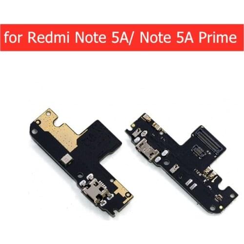For Xiaomi Redmi Note 5A/ Note 5A Prime USB Charger Connector Flex Cable USB Charging Dock PCB Board Flex Cable Repair Parts