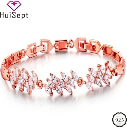 Золотые браслеты HuiSept China At AliExpress