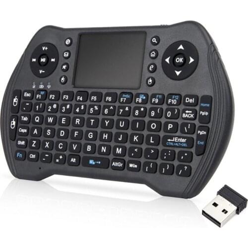 I8 MT10 2.4GHz Mini Wireless Keyboard with Touchpad for Android TV Box PC Laptop
