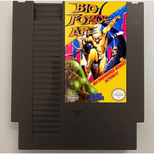 Bio Force Ape Nes 72 Pin 8 Bit Game Player