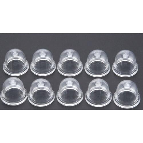 10Pcs Chainsaw 17mm Carburetor Carb Primer Bulb Fuel Pump OEM#0057003 0057004 for Blower Trimmer Homelite Echo Ryobi Zama