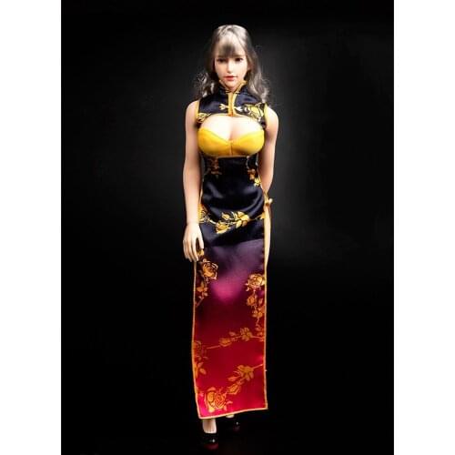 TYM062 1/6 Soldier Feminine cosplay cheongsam suit for 12 inch action figure accessories