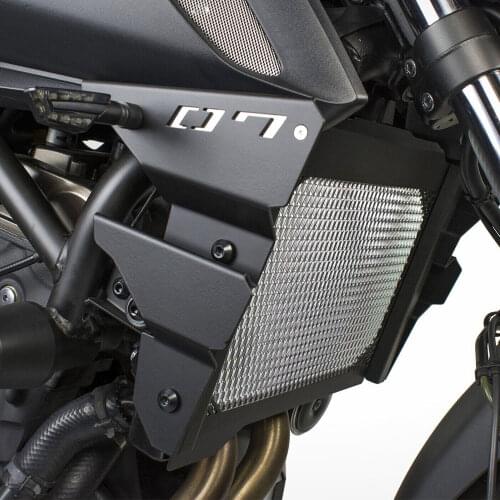 New MT07 FZ07 Motorcycle Motor Radiator Side Cover Kit For YAMAHA MT-07 FZ-07 2018 2019 2020 2021 Radiator Grille Guard Cover