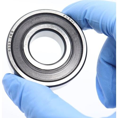 6203RS Bearing 17*40*12 mm ABEC-5 1PC Motorcycle Wheels Bearings For Column Izh Jupiter 5 IJ Planeta Sport 350