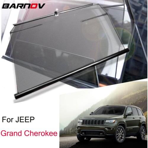 For JEEP Grand Cherokee Car Special Sun Shade Side Window Automatic Lifting Sunshade Sunscreen Insulation Telescopic Curtains