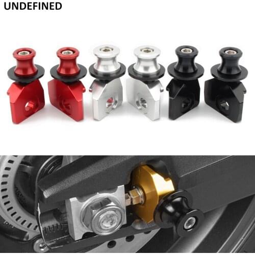 Swingarm Slider Chain Adjustment Mounting Bracket Screws for Honda CB650R CBR650R CB650F CBR650F 2014-2020 Spools Accessories