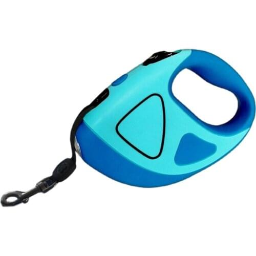 Retractable Dog Leash With Bright LED Flashlight 16 Ft Dog Safety Walking Leashes For Small Medium Large Dogs