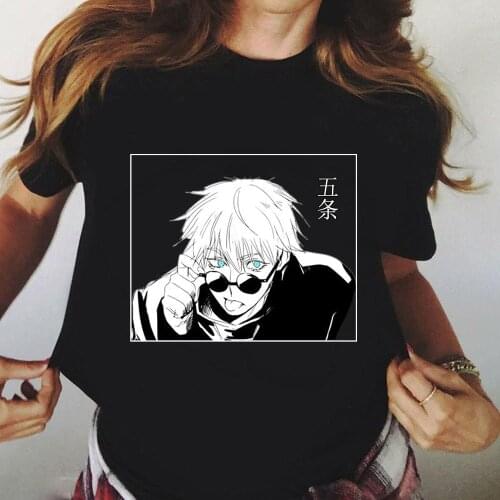 Jujutsu Kaisen Woman/man Hiphop T-shirt Summer New T-shirt