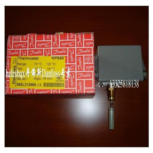060L312666 imported Danfoss KPS temperature switch KPS80, 75mm