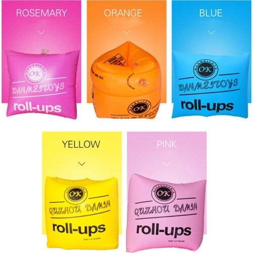 1 Pair PVC inflatable Swiming Ring Children Arm Float Air Sleeves Circle For Swimming Safety Training Inflatable Swimming Ring