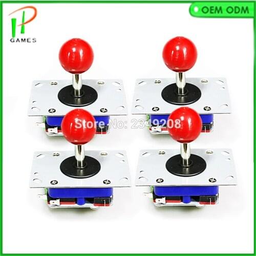 10 pcs ZIPPY short shaft joystick 35mm ball top 2way 4ways 8 ways stick arcade machine cabinet parts