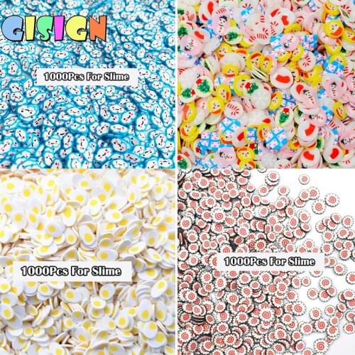 1000pcs Slime Poker Slices Filler For Slime Fruit Addition Charms For Nail decoration Diy Slime Accessories Supplies Nail Art To
