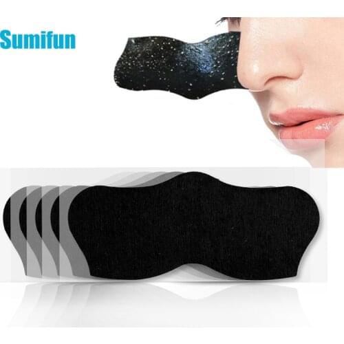 6/12Pcs Blackheads Remove Plaster Nose Strips Remove Blackheads Pores Black Head Remover Acne Peel Mask Cleaning Patch D3810