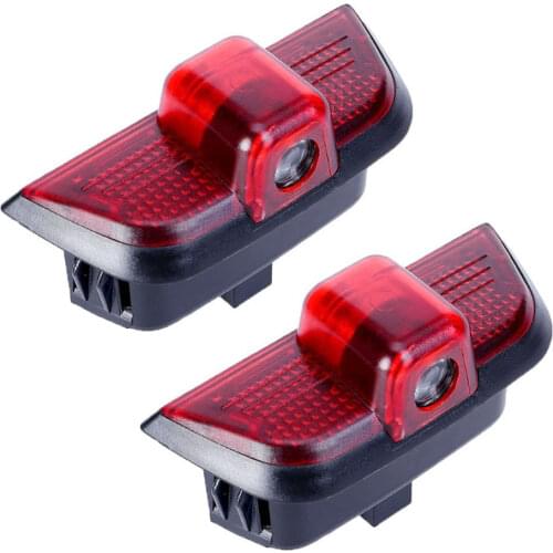 2pcs For Mercedes Benz W204 C Class C200 C300 C280 C260 Accessories Car Door Lights Projector Shadow Ghost Welcome Emblem Lamp