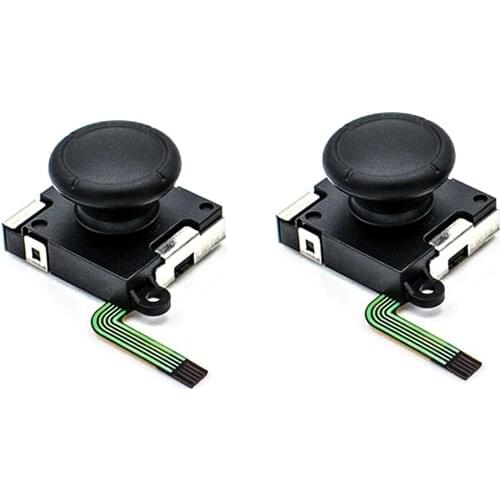 2PCS/Lot For Nintend Switch 3D Analog Sensor Joystick Thumb Sticks Thumbsticks for Nintendo NS Joy-Con Left Right Controller
