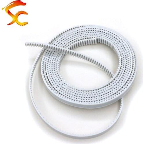 30metres/Lot PU GT2 5mm open belt Polyurethane Steel core 2GT 5mm for 3d printer free shipping
