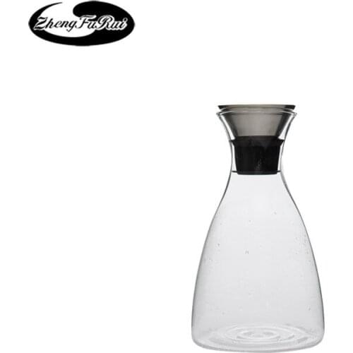 Danish glass jug heat-resistant cold water jug large capacity juice jug Zha jug household glass jug