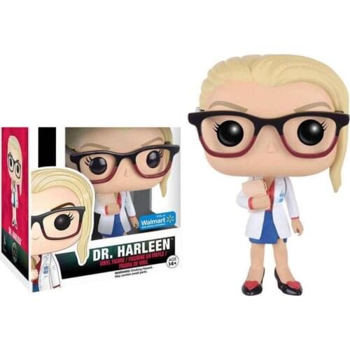 FUNKO POP Suicide Squad Harley Quinn 135# clown the joker Moive and television action toy figures model Collectible toys