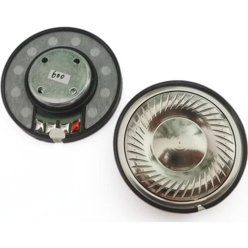 ELFINEAR DIY 40mm Dynamitic Driver 600Ohm Titinium Headphone Loudspeaker Driver Replacement(Pack of 2)