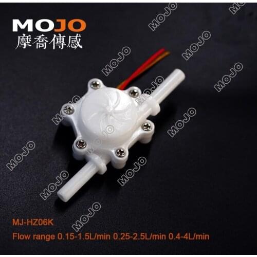 Medical apparatus and instruments MJ-HZ06K (5 pcs/lot) 0.1-1L/min POM material water flow meter sensor water flow rate sensor