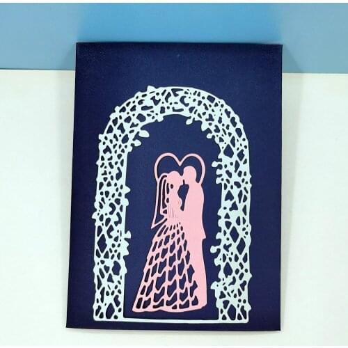 Huamen Lovers Metal Cutting Dies For Scrapbooking New Troqueles Stamps And Planner Dies Embossing Folder Cut Stencil