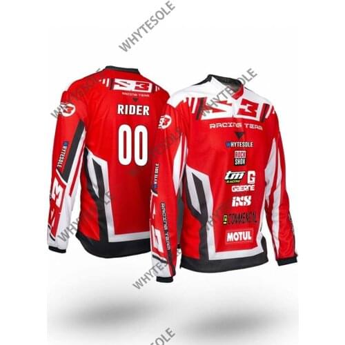 2021 NEW S3 TEAM enduro motocross Jersey mtb downhill MX mountain bike DH maillot ciclismo Quick drying cycling jersey