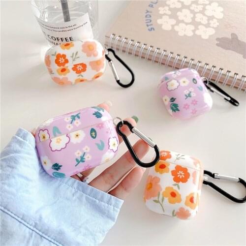 New Kawaii Flower Headset Case For Airpods pro 3 Cute Wireless Bluetooth Earphone Cover For Airpods 2 Accessories In Stock