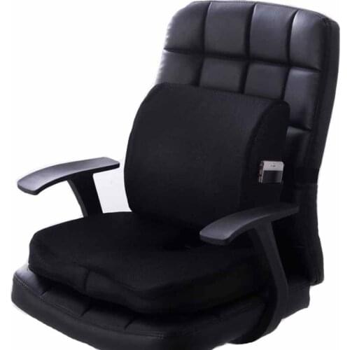 Car Seat Cushion Coccyx Orthopedic Memory Foam Seat Massage Chair Back Cushion Pad Office Massage Cushion