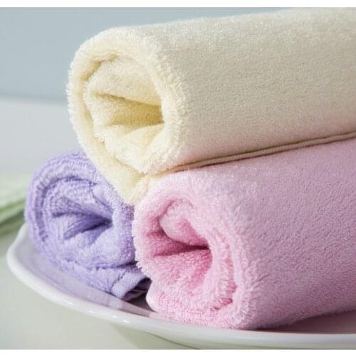 100% bamboo New Hot Sale Hand Towel Bamboo Baby Towel 26x52cm Face Towels Baby Care Wash Cloth Kids Hand Towel For Newborn