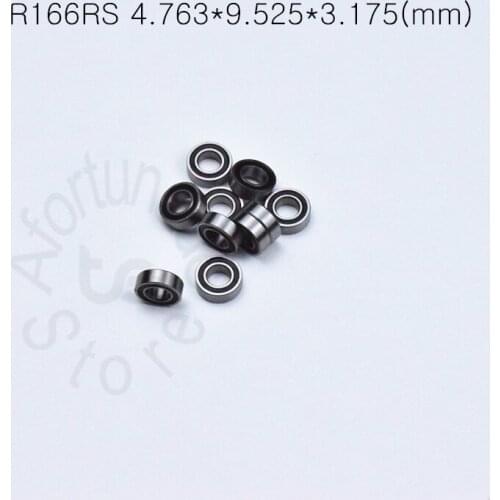 R166RS 4.763*9.525*3.175(mm) 10pieces free shipping bearing ABEC-5 Miniature Mini Bearing chrome steel bearing R166 R166RS
