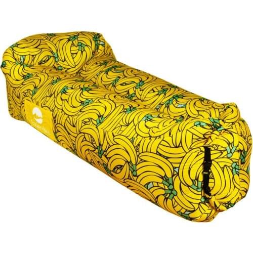 Folding Inflatable Sofa Portable Lazy Inflatable Sofa Outdoor Camping Sleeping Cushion Air Cushion 180x70x52cm After Inflating