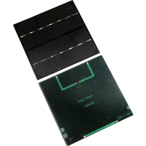 BUHESHUI Epoxy Mono Solar Panel Mini Solar Cell DIY Solar Charger For 3.7V Battery 135*135*3MM High Quality Free Shipping