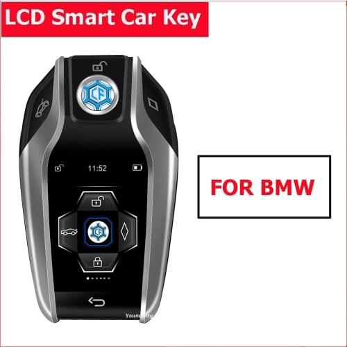 Smart LCD Touch Car Key Auto Remote Central Kit Door Lock Locking Vehicle Keyless Comfortable Entry System /2021 New Fashion