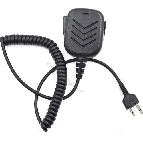 XQF 2 Pin Security Speaker Mic PTT for Midland Ham Radio GXT1000 GXT1050 GXT5000 Mic G5 G7 G9 LXT Walkie Talkie Transceiver