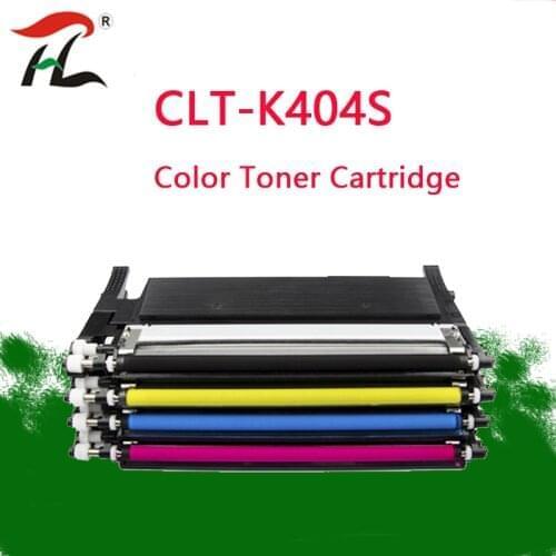 YLC CLT-K404S For Compatible Samsung CLT 404 K404S CLT-K404S CLT-Y404S CLT-M404S CLT-C404S Laser Color Toner Cartridge