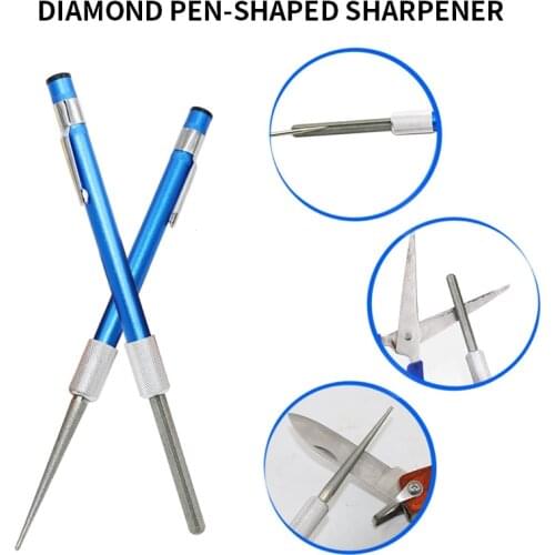 1pc Knife Sharpening Rod Retractable Diamond Sharpening Tool For Kitchen 2020