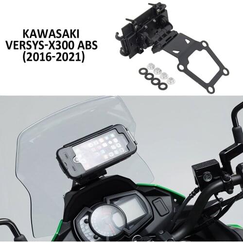 2021-2016 NEW Motorcycle Accessories Versys X300 Navigation Bracket GPS Mount FOR KAWASAKI Versys-X300