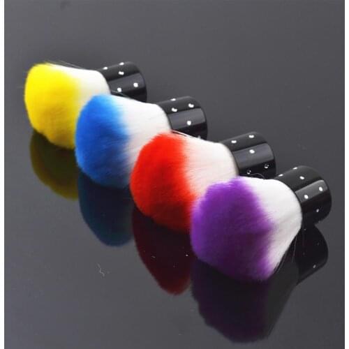 3Pcs/Set Soft Nail Art Blush Brush Dust Remover Powder Cleaning Manicure Tool Head Nail Dust Clean Powder Brush Beauty Tool
